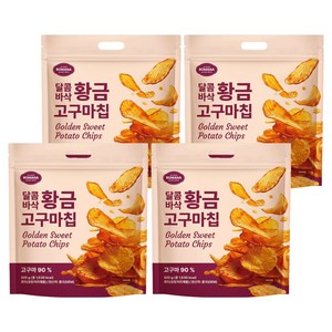 로마나 달콤바삭 황금 고구마칩, 320g, 4개
