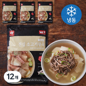 외갓집 진심 소고기무국 (냉동), 600g, 12개
