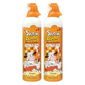 스노우버디 유아용 휘핑 클렌저 대용량 오렌지, 2개, 300ml