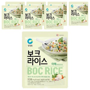청정원 보크라이스 야채, 24g, 8개