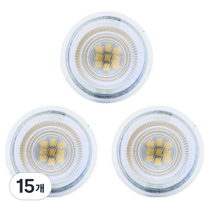 오스람 LED KDT OM 컨버터 외장형 MR16 할로겐램프 6W, 주백색, 15개