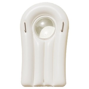 아띠래빗 아동용 마린 물놀이 파도타기튜브, 아이보리, 1개