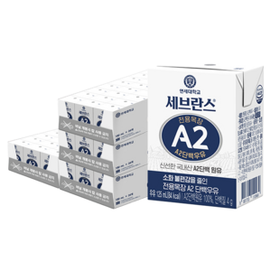 세브란스에이투 전용목장 단백우유, 125ml, 96개