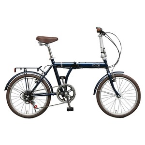 BIMAX 반티아고 미니 접이식 스틸 림 브레이크 15kg 신장 145~175cm, 네이비, 51cm(20인치)