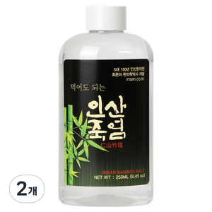 인산죽염 먹어도 되는 죽염 액체, 2개, 250ml