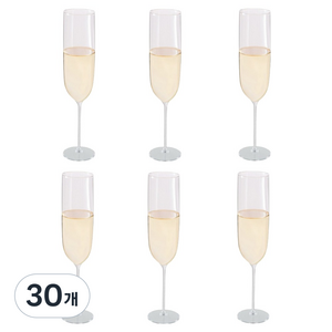 이로울생활 플라스틱 샴페인잔, 150ml, 30개