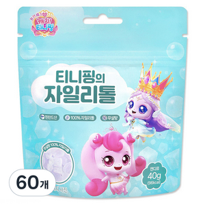 캐치티니핑 티니핑의 자일리톨 캔디, 40g, 60개