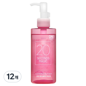 온더바디 20초 매직 클렌징 오일 폼, 200ml, 12개