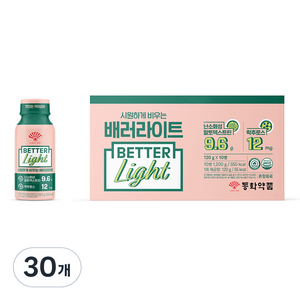 동화약품 시원하게 비우는 배러라이트, 120g, 30개