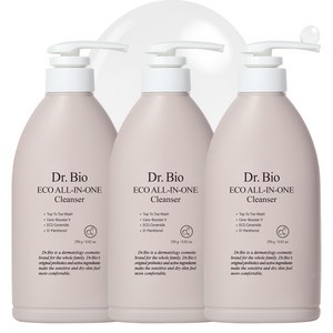 닥터바이오 에코 올인원클렌저 워시, 250g, 3개