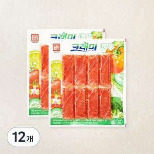 한성기업 크래미 맛살, 145g, 12개