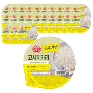 오뚜기 밥 고시히카리, 210g, 24개