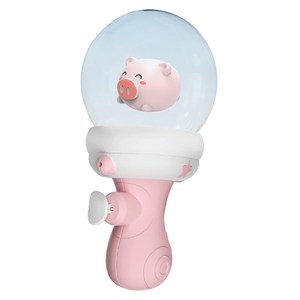 별님토이즈 반짝반짝 LED 큐티 피규어 mini 워터건, 돼지, 1개