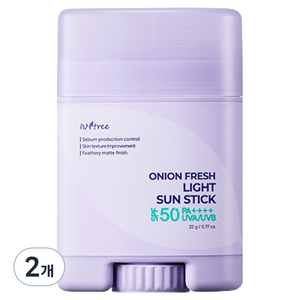 이즈앤트리 어니언 프레쉬 라이트 선스틱 SPF50+ PA++++, 22g, 2개