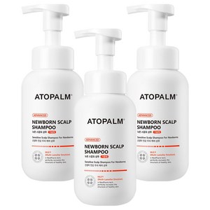 아토팜 뉴본 스칼프 샴푸, 300ml, 3개