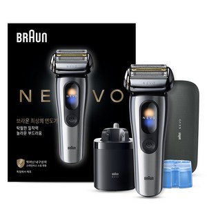 BRAUN 시리즈 NEVO 전기면도기, 실버, NEVO11000C