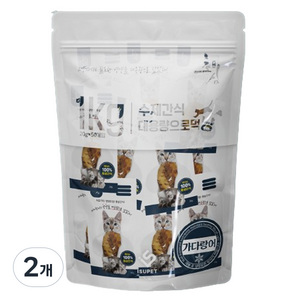 초심 고양이 통살 간식 50p, 가다랑어, 1kg, 2개