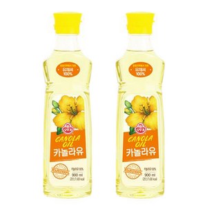 오뚜기 카놀라유, 900ml, 2개