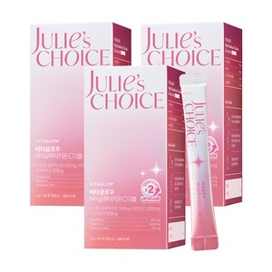줄리스초이스 마시는 글루타치온 비타글로우 하이글루타치온 C 더블 20p, 120g, 3개