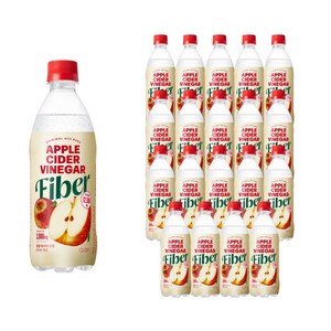 클룹 애사비소다 화이바 제로 탄산음료, 500ml, 20개