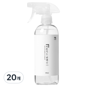살림백서 피톤치드 편백수 실내탈취제 본품, 500ml, 20개