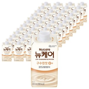 뉴케어 정품 구수한맛 순, 200ml, 48개