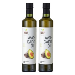 네츄라바이오푸즈 엑스트라버진 아보카도 오일, 510ml, 2개