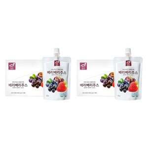맑은농장 베리베리주스, 100ml, 20개