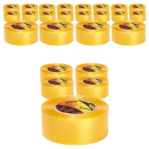 신일테이프 박스 테이프 48mm x 100m, 투명, 25개