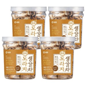 순작 도라지생강차 원물, 55g, 1개입, 4개