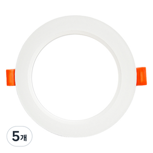 LED 올뉴 다운라이트 매입등 120mm 8W, 주광색, 5개