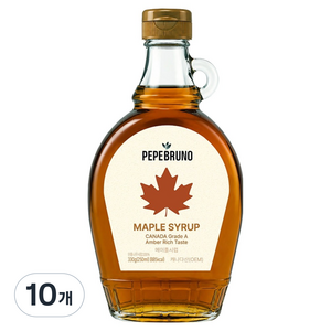 페페브루노 메이플시럽, 330g, 10개