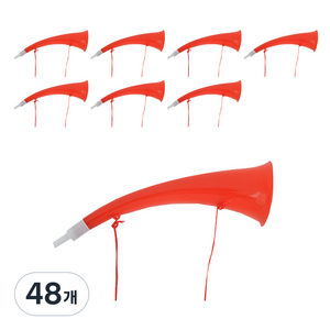 파티쇼 응원휜나팔, 레드, 48개