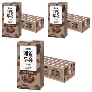 매일두유 초콜릿, 190ml, 72개