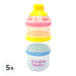 피셔프라이스 분유케이스, 혼합색상, 5개