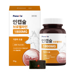 페노비스 강아지 인캡슐 브로멜라인 영양제, 90g, 호흡기/기관지, 1개
