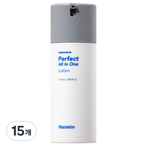 한스킨 퍼펙트 올인원 로션, 15개, 115ml