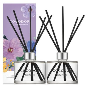 코코도르 시그니처 디퓨저, 베이비파우더, 200ml, 2개