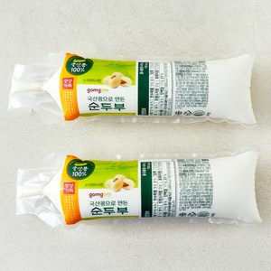 곰곰 국산콩으로 만든 순두부, 400g, 2개