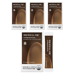 닥터블릿 푸응 마이너스 카페, 30g, 4박스