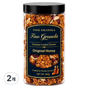 파인 바삭달달 수제 그래놀라 플레인, 460g, 2개