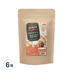 브레드가든 글루텐프리 제빵용 쌀가루, 1kg, 6개