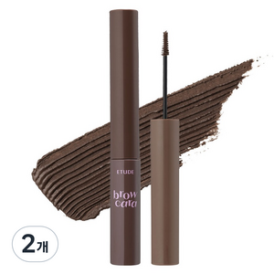 에뛰드 드로잉 아이즈 컬러링 브로우카라 5g, 01 그레이 브라운, 2개