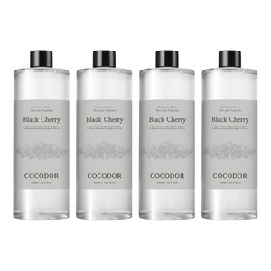코코도르 디퓨저 리필, 블랙체리, 500ml, 4개