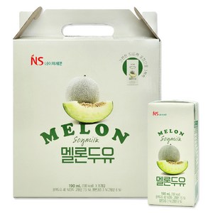 삼육네이처세븐 멜론두유, 190ml, 16개