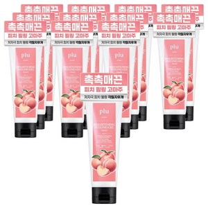 플루 브라이트닝 필링 젤 피치, 100g, 12개