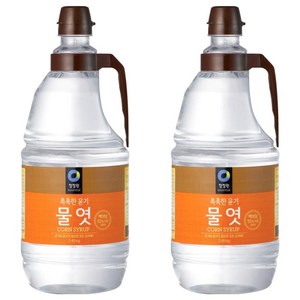 청정원 물엿, 2.45kg, 2개