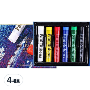 오리지널 오일파스텔 01 세트, 6색, 4세트