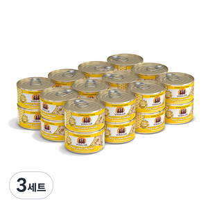웨루바 고양이 클래식 파우 릭킨 주식캔, 닭, 85g, 3세트