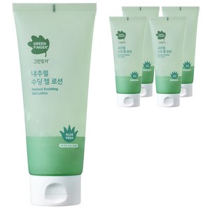 그린핑거 내추럴 수딩 젤 로션, 150ml, 5개